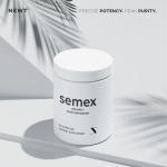 SEMEX Semen Volume Booster – Doctor Formulated Natural Support for Male Sperm Health, Load Volume Boost & Stamina – Non-GMO, Vegan, Gluten-Free, Fertility Supplement Made in USA - 90 Count