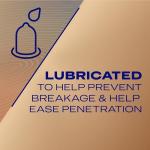 Durex Real Feel Non Latex Condoms, Lubricated Latex Free Condoms for Men, Natural Skin on Skin Feeling, 36 count