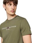 Tommy Hilfiger Men's Logo Tee in Battle Green