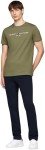 Tommy Hilfiger Men's Logo Tee in Battle Green