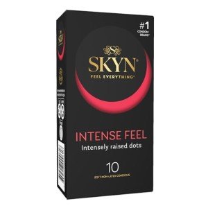 SKYN® Intense Feel Dotted Condoms - 10 Pack