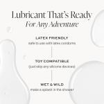 Wet Platinum Silicone-Based Personal Lubricant | Ultra Smooth, Super Slick, Hypoallergenic, Long-Lasting Performance, Waterproof Formula| Lube for Men, Women & Couples, 32 fl oz