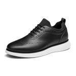 Bruno Marc Men's MaxFlex Dress Sneakers Oxfords Casual Wingtip Brogue Shoes,Size 12,Black,SBOX2326M