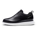 Bruno Marc Men's MaxFlex Dress Sneakers Oxfords Casual Wingtip Brogue Shoes,Size 12,Black,SBOX2326M