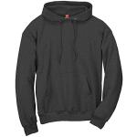 Hanes mens Pullover Ecosmart Hooded Sweatshirt Hoody, Charcoal Heather, X-Large US