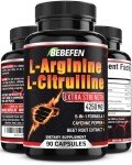 L-Arginine L-Citrulline Supplement with Beet Root 90 Caps