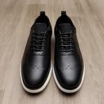 Bruno Marc Men's MaxFlex Dress Sneakers Oxfords Casual Wingtip Brogue Shoes,Size 12,Black,SBOX2326M