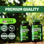 Testosterone Booster Supplement for Men - Male Enhancing Test Boost - Ashwagandha, L-Arginine, Tongkat Ali, Tribulus + More - Workout, Build Muscle, Strength, Energy & Performance - 2 Month Supply