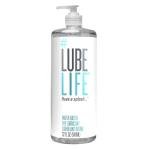 LubeLife Water Based Lube – Toy-Safe Personal Lubricant for Men, Women & Couples, Travel Size, Non-Staining, Easy Clean-Up, 32 Fl Oz