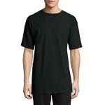 Hanes mens Hanes Men's Beefy Tall Short Sleeve Tee Value Pack (2-pack) fashion t shirts, Black, XX-Large Tall US