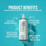 LubeLife Water Based Lube – Toy-Safe Personal Lubricant for Men, Women & Couples, Travel Size, Non-Staining, Easy Clean-Up, 32 Fl Oz