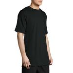 Hanes mens Hanes Men's Beefy Tall Short Sleeve Tee Value Pack (2-pack) fashion t shirts, Black, XX-Large Tall US
