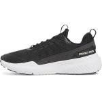 Under Armour Men's Project Rock Blood Sweat Respect 5, (002) Black/White/Stone, 12, US