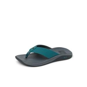 REEF Mens Sandals, The Deckhand, Mediterannea/Grey, 13