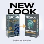 Trojan Bareskin Thin Premium Lubricated Condoms - 24 Count