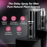 Delay Spray Sexual-Enhancer for Men - to-Last Longer in Bed, Effectively Extends Men's Time and Enhances Comfort ，0.17 fl oz 50 Pumps