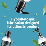 XESSO Water-Based Lube 32 fl oz, All Natural & Hypoallergenic Without Glycerin & Parabens, pH-Balanced, Slippery Massage Gel for Women, Men and Couples. Made in US & Discreet Package