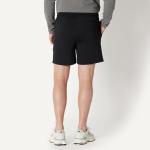 Amazon Essentials Men's Athletic Regular Fit 7" Lounge Workout Gym Shorts, Active Sweat, Black, Large