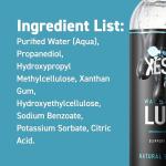 XESSO Water-Based Lube 32 fl oz, All Natural & Hypoallergenic Without Glycerin & Parabens, pH-Balanced, Slippery Massage Gel for Women, Men and Couples. Made in US & Discreet Package