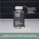 Pure for Men Peak Performance Pack | Support Strength, Energy, Endurance & Physical Activity | Stimulate Workouts with Ashwagandha & L-Arginine | 60 Capsules & Pump Enhancer, 90 Tablets