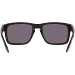 Oakley mens OO9102 Holbrook Square Sunglasses, Matte Black/Prizm Grey, 57 mm