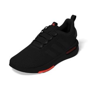 adidas Men's Racer TR23, Black/Black/Solar Red, 11