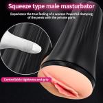 2 in 1 Pussy Pocket Male Rose Masterburbatar Hands Free Male Masterburbatar Adult Toy Sucking Thrusting Machine Mens Masterbuters Mastuberators Underwear W92919