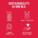 XO! Ultra-Thin Righteous Rubber Condoms, PETA-Certified Vegan, Fairly-Traded Latex, Well-Lubricated, Cruelty Free, Parabens & Glycerin Free, 12-Count