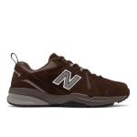 New Balance Men's 608 V5 Casual Comfort Cross Trainer, Chocolate Brown/White, 11.5 X-Wide