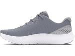 Under Armour Men's Charged Surge 4, (101) Steel/Mod Gray/White, 12, US