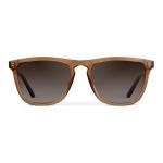 WearMe Pro - Polarized Lens Square Modern Sunglasses for Men (Brown Frame/Brown Lens)
