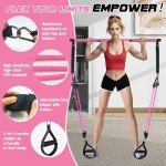 Pilates Bar Kit with Resistance Bands for Men