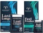 Promescent Delay Wipes Sexual Enhancer for Men + Flushable Wipes for Adults, Hygiene Wipes, Feminine Wipes Individually Wrapped, Intimate Wipes for Men & Women with Aloe Vera, Flushable Female Wipes