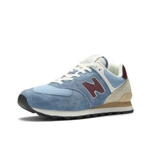 New Balance Unisex-Adult 574 V2 Unisex Sneaker, Shoreline Blue/Stillwater, Men 10 M/Women 11.5 W
