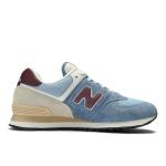 New Balance Unisex-Adult 574 V2 Unisex Sneaker, Shoreline Blue/Stillwater, Men 10 M/Women 11.5 W