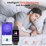 Men's Fitness Tracker Watch with Heart Rate Monitor