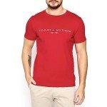 Tommy Hilfiger Men's Logo T-Shirt in Red