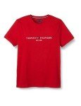 Tommy Hilfiger Men's Logo T-Shirt in Red