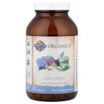 Garden of Life Organics Whole Food Multivitamin for Men, 120 Tablets, Vegan Mens Vitamins and Minerals for Health and Well-Being, Certified Organic Vegan Multi