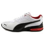 PUMA Men's Tazon 6 FM Shoes, PUMA White/Silver, 10 M
