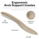 Mens Slip On Shoes, Mens Boat Shoes with Arch Support, Orthopedic Canvas Loafers for Plantar Fasciitis, Indoor & Outdoor Walking Slippers Shoes for Pain Relief (11, Black)