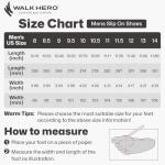 Mens Slip On Shoes, Mens Boat Shoes with Arch Support, Orthopedic Canvas Loafers for Plantar Fasciitis, Indoor & Outdoor Walking Slippers Shoes for Pain Relief (11, Black)