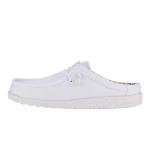 HEYDUDE Wally Slip Stretch Canvas - White/White