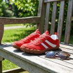 UBFEN Men Women Barefoot Shoes Minimalist Running Walking Sneakers Casual Sports Tennis Zero Drop Shoes for Hiking Gym Athletic Red 8.5 Women/6.5 Men