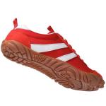 UBFEN Men Women Barefoot Shoes Minimalist Running Walking Sneakers Casual Sports Tennis Zero Drop Shoes for Hiking Gym Athletic Red 8.5 Women/6.5 Men