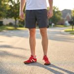 UBFEN Men Women Barefoot Shoes Minimalist Running Walking Sneakers Casual Sports Tennis Zero Drop Shoes for Hiking Gym Athletic Red 8.5 Women/6.5 Men