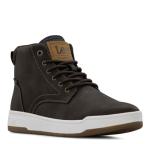 Lee | Spencer Sneaker for Men | Comfortable Denim Men's Shoe | Everyday Men Footwear, Black Coffee/Navy Denim/British Tan, 9