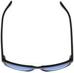 Columbia unisex adult Boulder Ridge Sunglasses, Matte Black/Green Polarized, 57 mm US