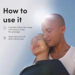 HIMS Clockstopper Climax Delay Condoms - Benzocaine 4.5% Desensitizing Lubricant - Textured, Fragrance-Free Latex Condoms for Men - Comfortable Fit - Individually Packaged, 8 Count