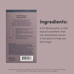 HIMS Clockstopper Climax Delay Condoms - Benzocaine 4.5% Desensitizing Lubricant - Textured, Fragrance-Free Latex Condoms for Men - Comfortable Fit - Individually Packaged, 8 Count
